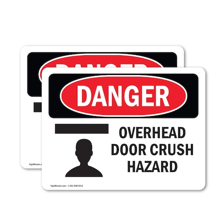 Signmission Safety Culture Sign, 7 in Width, Vinyl Decal, Rectangle OS-2PACK-DS-D-57-L-1720